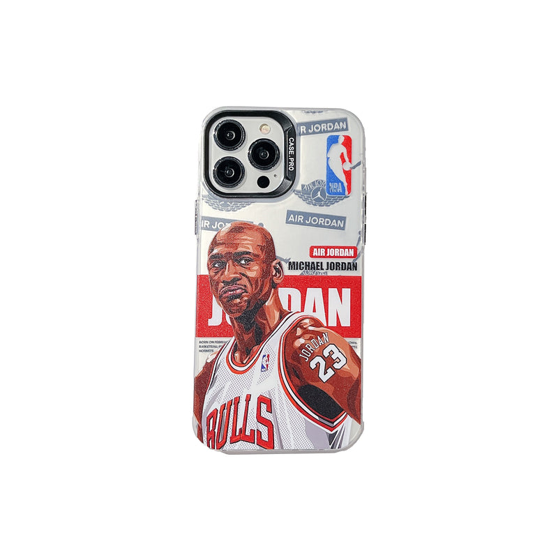 NBA MJ Bulls iPhone Case