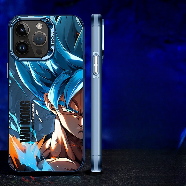 Son Goku Half Face More Kong Collection iPhone Case