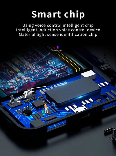 Sexy Girl Daki Smart Control LED Music Luminous Phone Case For iPhone/Samsung