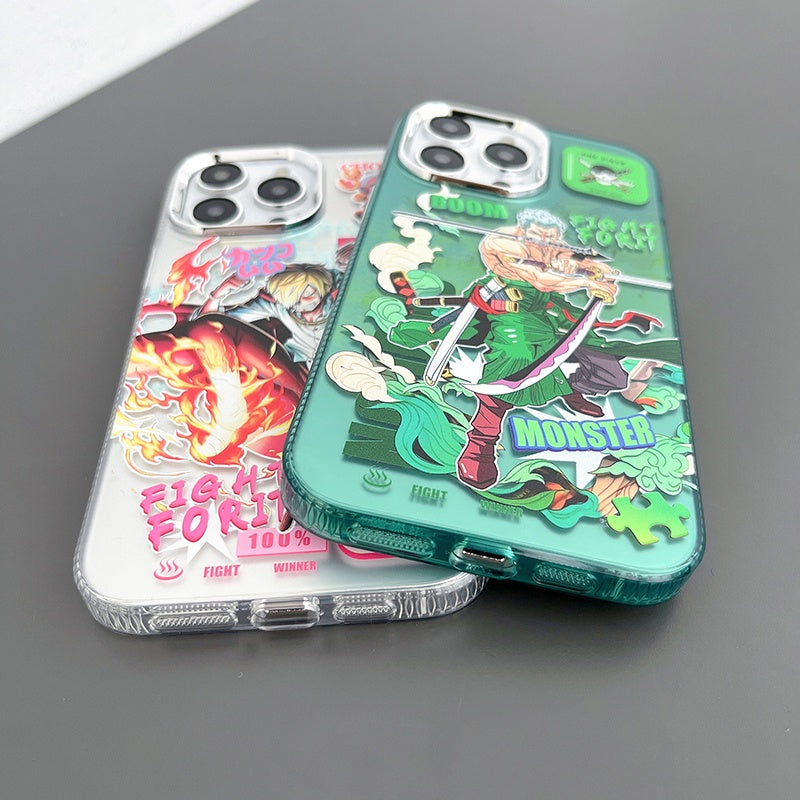 Monster Zoro "Fight Forit" iPhone Case