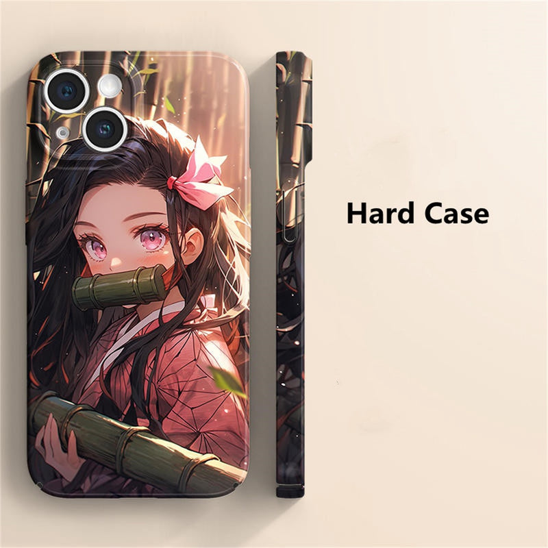 Demon Slayer Crew Glossy Edition Collection Tough Cases For iPhone