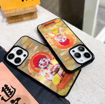 McDonald Multi-Layer Patterns MagSafe Compatible iPhone Case