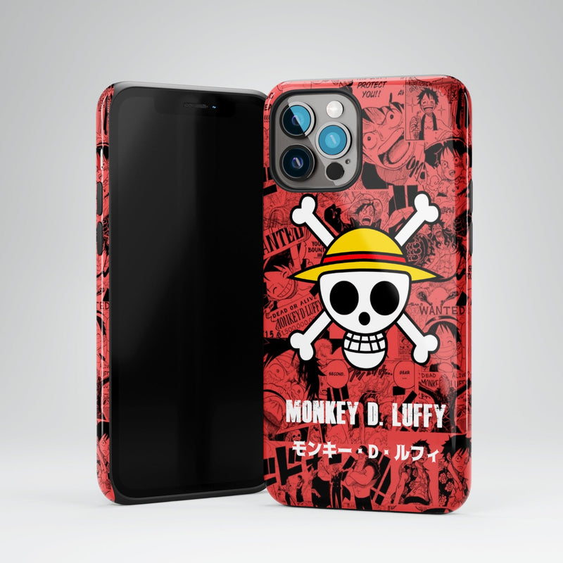 Luffy Logo Red Tough Case ( MagSafe Compatible )