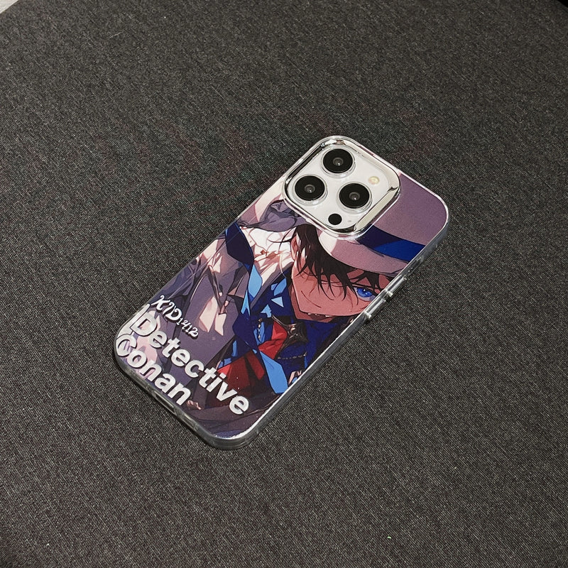 Detective Conan Case Pro. Purple iPhone Case
