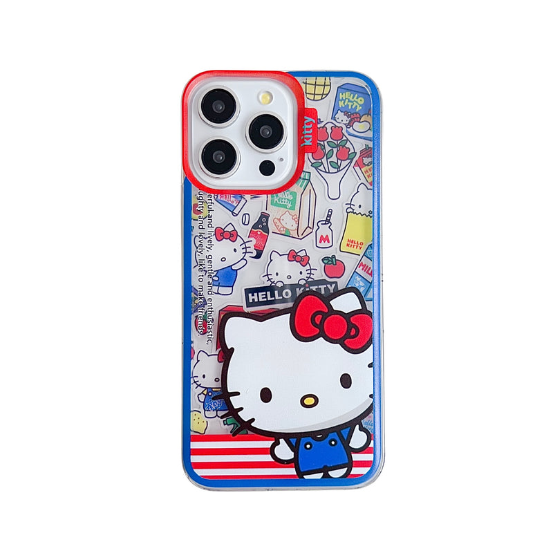 Happy Kitty Summer Collection iPhone Case