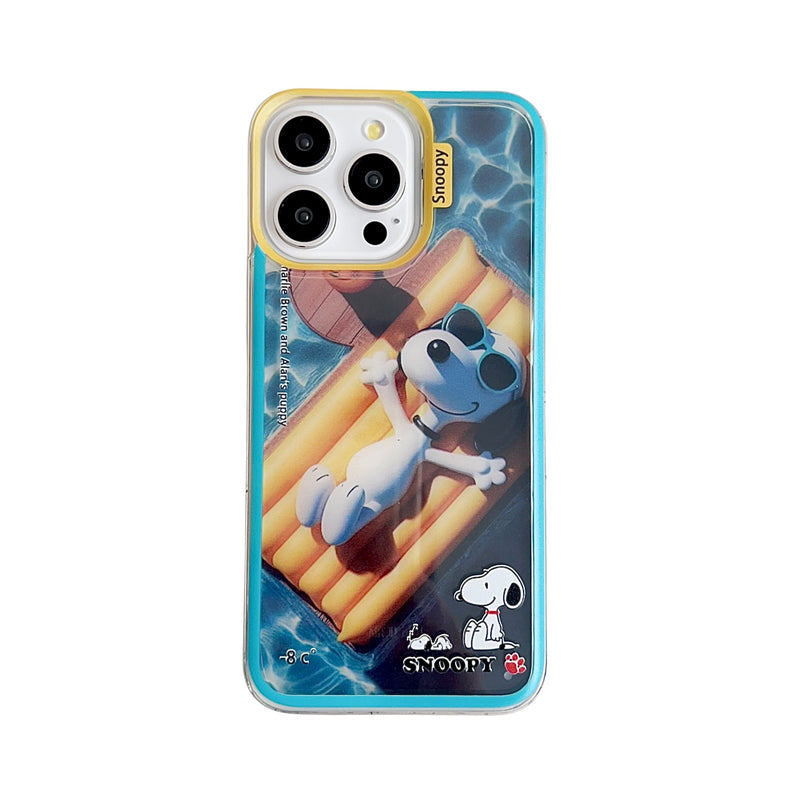 Happy Snoopy Summer Collection iPhone Case