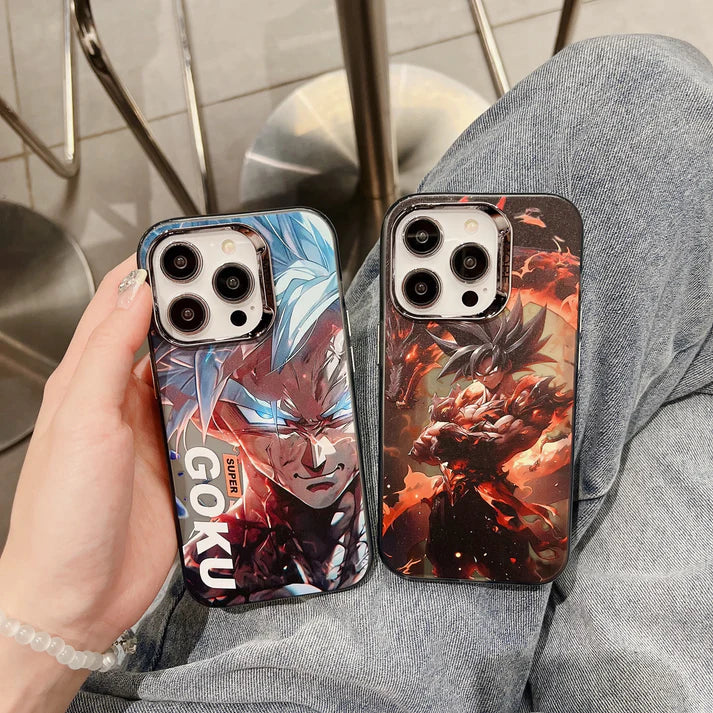 Goku Red Fire More Collection iPhone Case