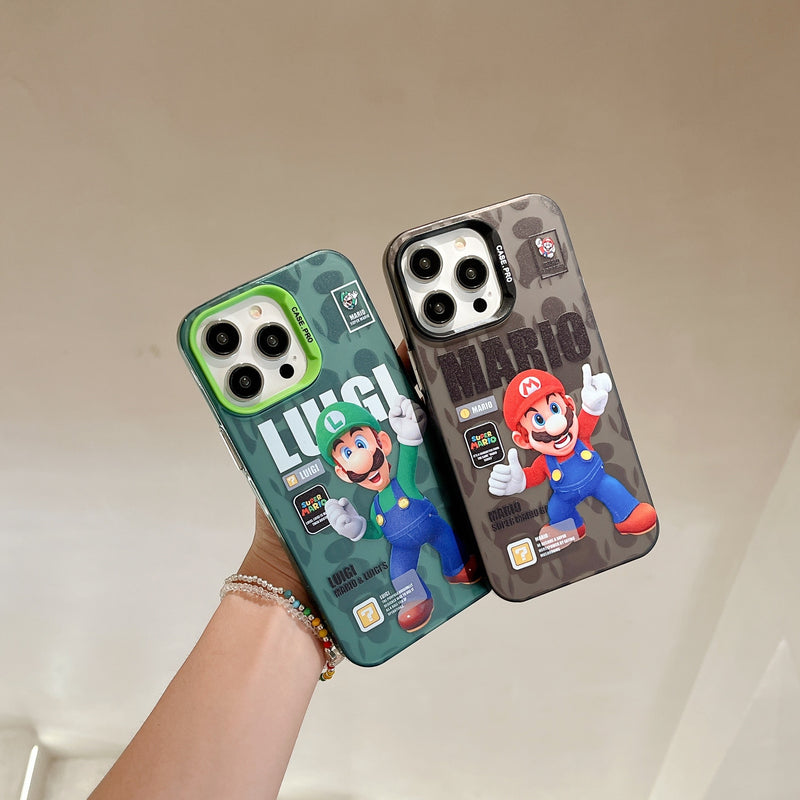 Vintage Super Mario Cartoon Case Pro iPhone Case