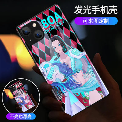 Boa Hancock #2 Smart Control LED Music Luminous Phone Case For iPhone/Samsung