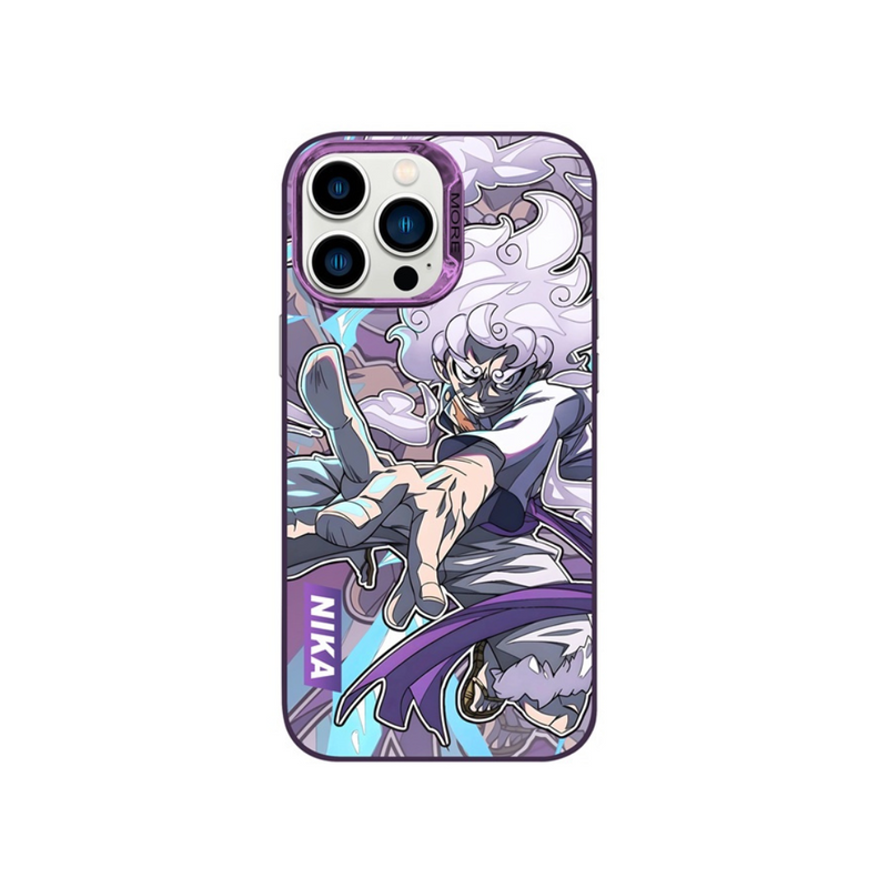 Luffy White Nika More Collection iPhone Case