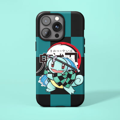 Squirtle x Tanjiro Collab Tough Case ( MagSafe Compatible )