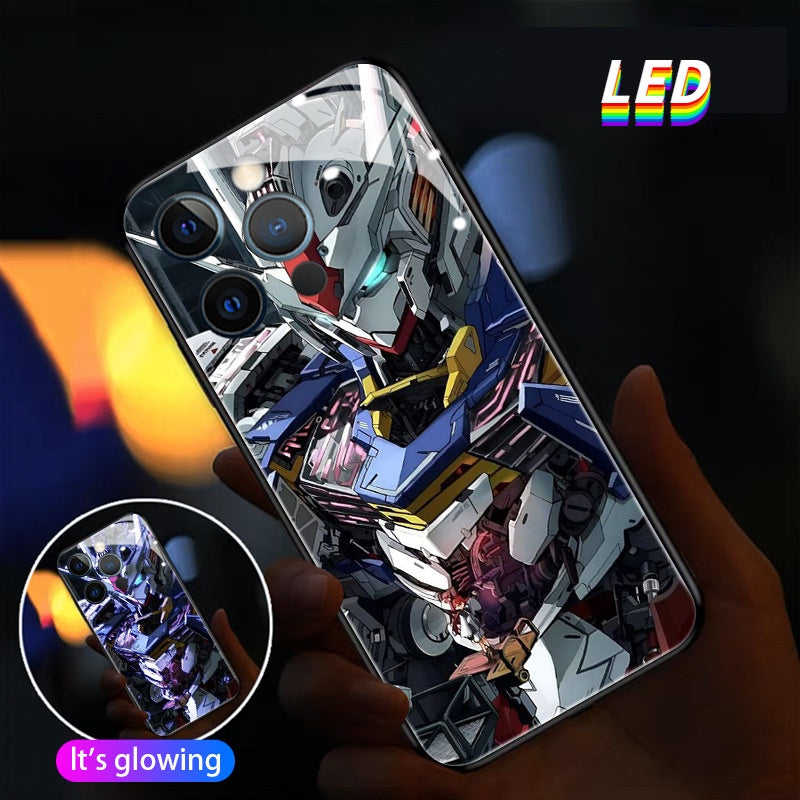 Deep Gundam LED Music Luminous Phone Case For iPhone/Samsung