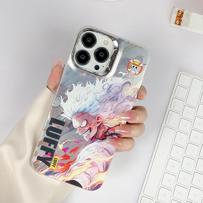 Luffy White More Collection iPhone Case