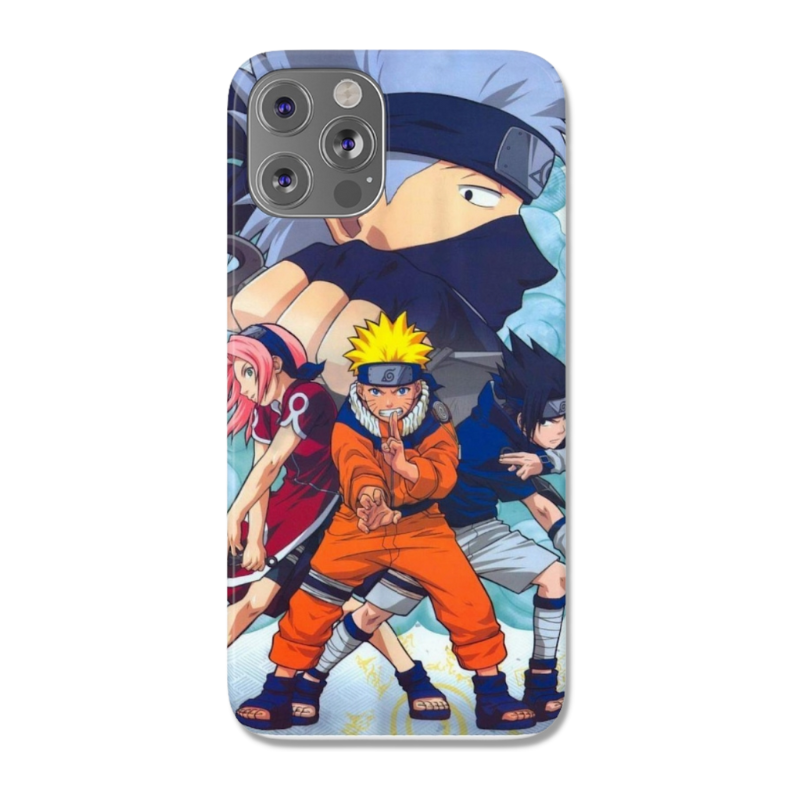 Naruto Fighting Pose iPhone Case