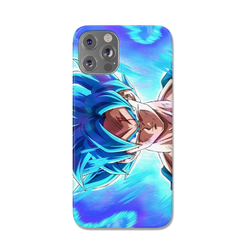 Dragon Ball-Z Blue Hair iPhone Case