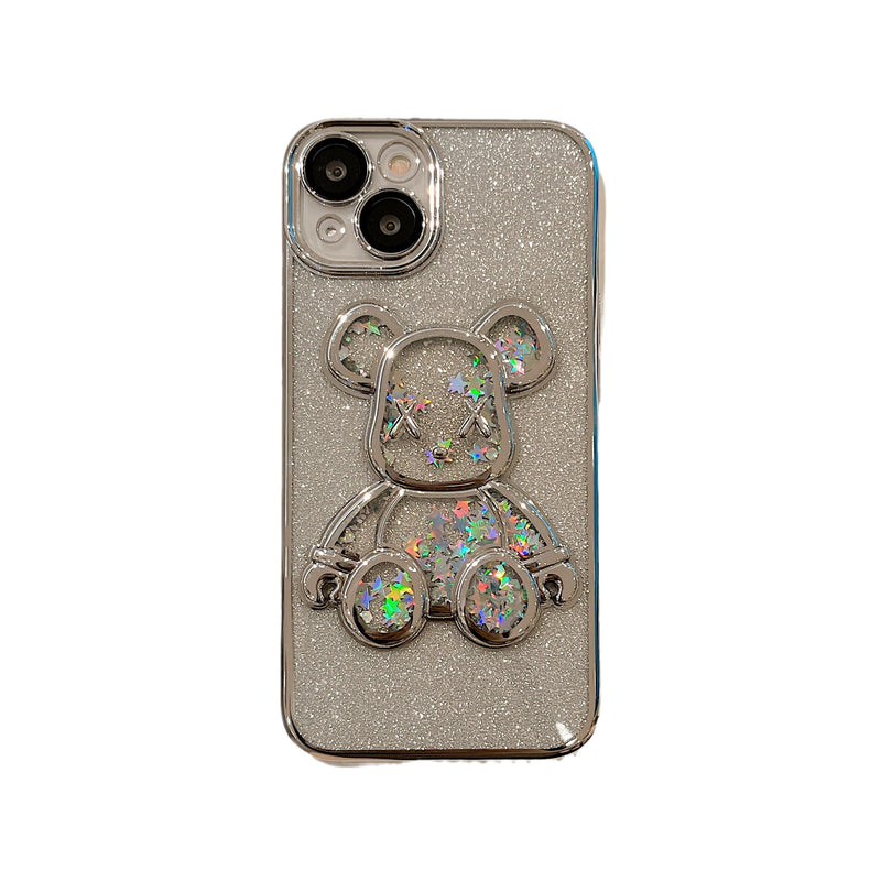 Glossy Bear Shiny Clear iPhone Cases