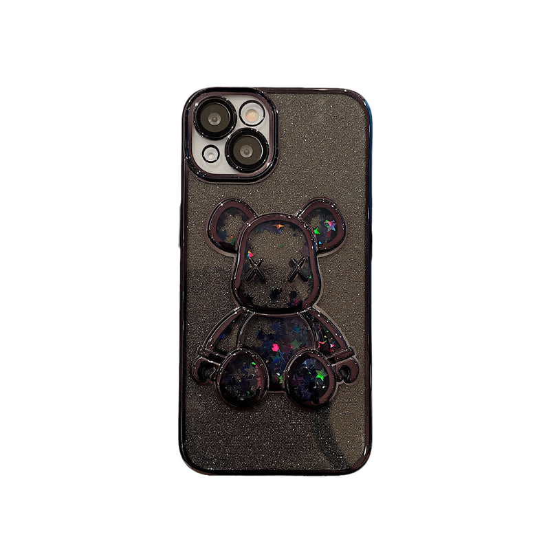 Glossy Bear Shiny Clear iPhone Cases