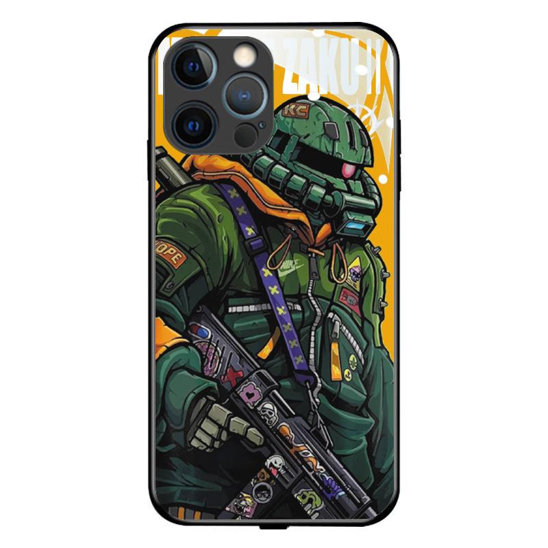 LED Eva Unit-02 Green Robot iPhone Case For iPhone/Samsung Galaxy