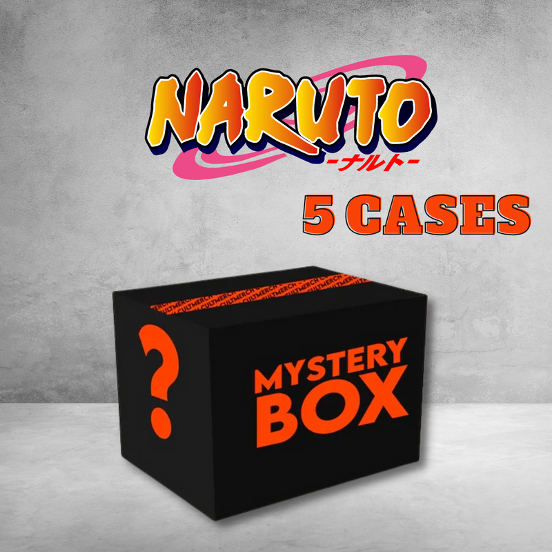 MYSTERY BOX FOR NARUTO FANS/ 5 CASES