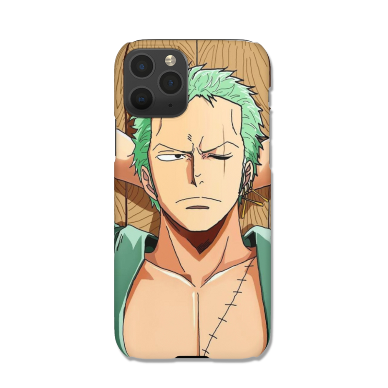 Custom Roronoa Zoro Green iPhone Case