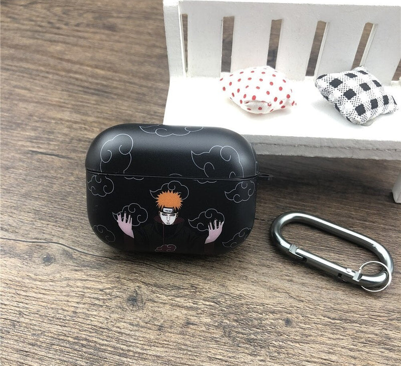 Pain Black Anime AirPods Case
