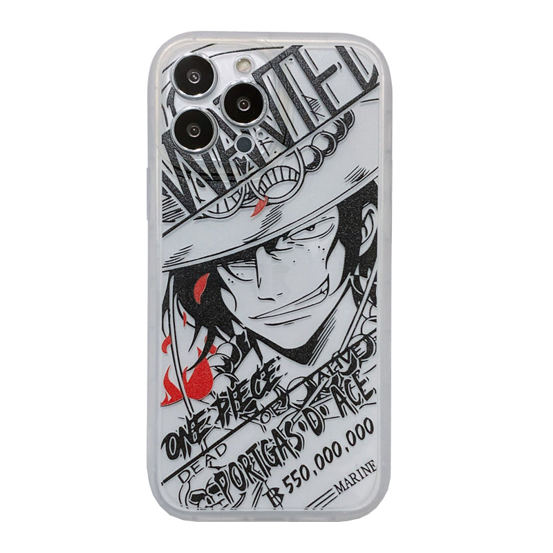 Wanted Ace Half-Transparent iPhone Case