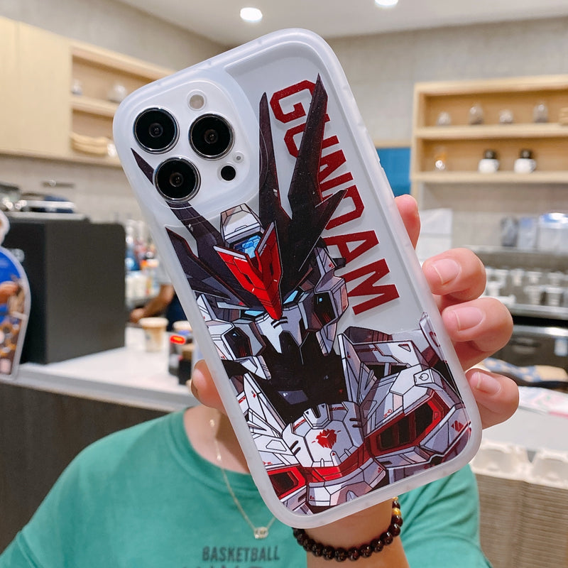 Gundam Red Clear iPhone Case