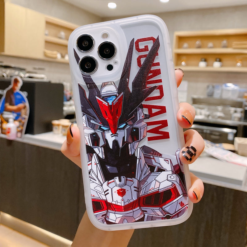 Gundam Red Clear iPhone Case