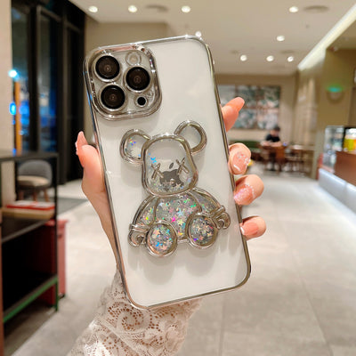 Glossy Bear Clear iPhone Cases