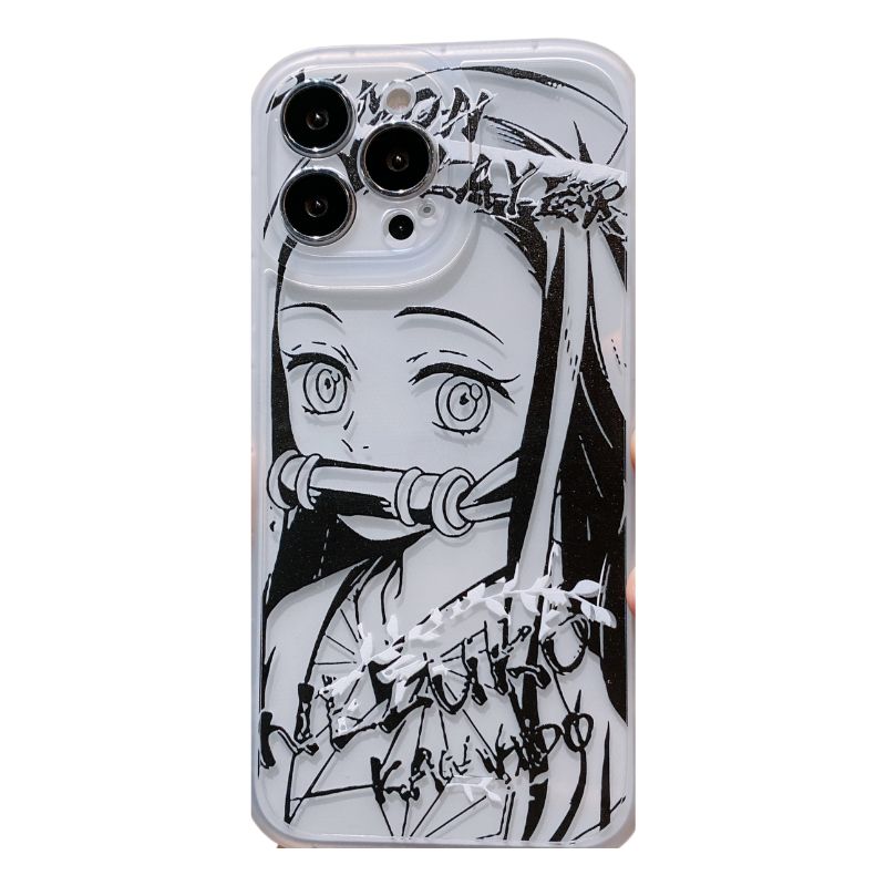 Demon Slayer Nezuko Transparent iPhone Case