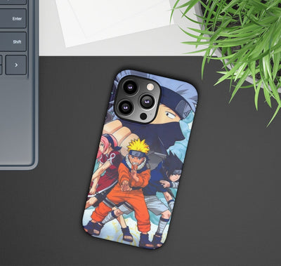 Naruto Fighting Pose iPhone Case