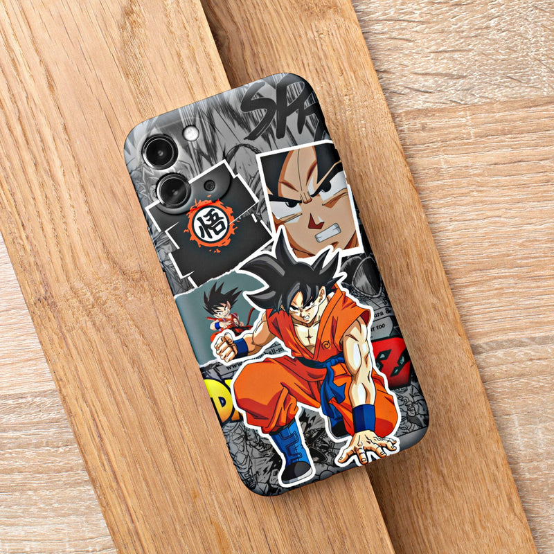 Goku Custom Matte Design iPhone Case