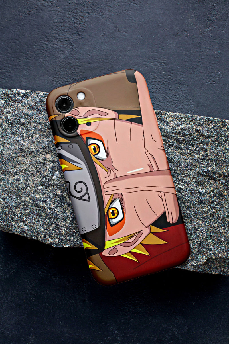 Naruto Custom Matte Face iPhone Case