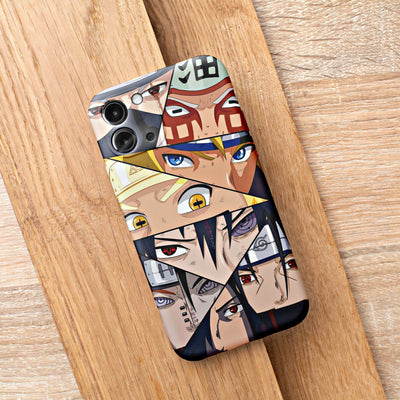 Custom Characters Eyes #4 Matte Face iPhone Case