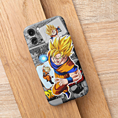 Blond Goku #2 Custom Matte Design iPhone Case