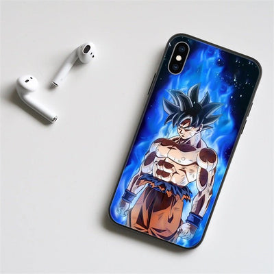 Goku Blue Fire LED Case For iPhone/ Samsung Galaxy