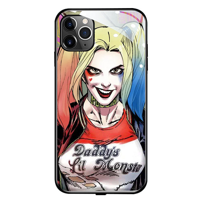 LED Cartoon Harley Quinn Case For iPhone/Samsung Galaxy
