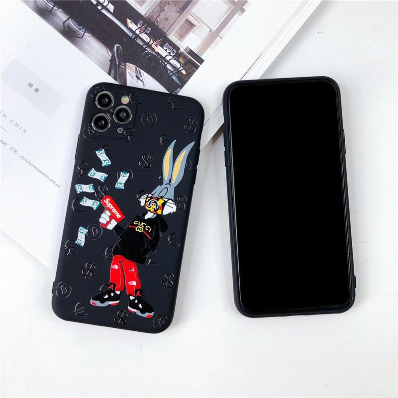 Bugs Bunny Mask Case - 3D Cartoon Case For iPhone