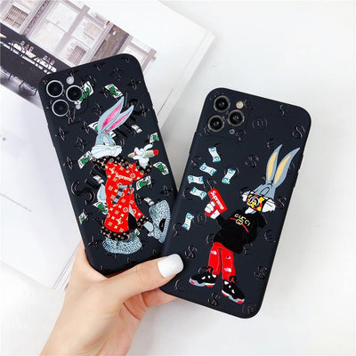 Bugs Bunny Red Robe - 3D Cartoon Case For iPhone