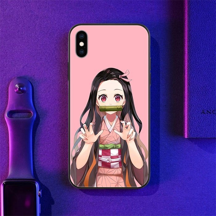 Nezuko Pink LED iPhone Case